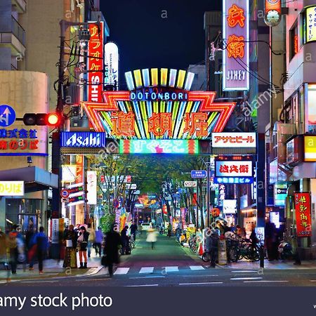 Airbnb Licensed Namba Dotonbori 1Min Max 6Pax Osaka Exterior photo