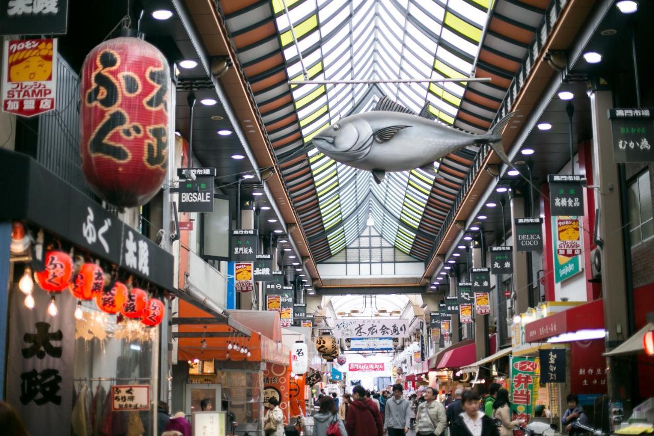 Airbnb Licensed Namba Dotonbori 1Min Max 6Pax Osaka Exterior photo